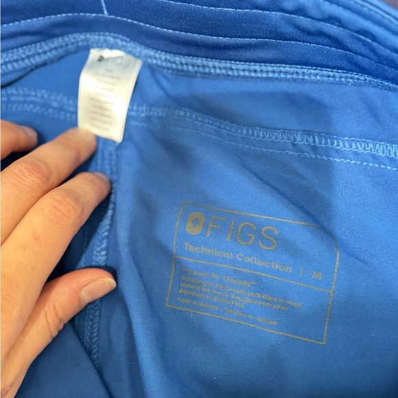 Figs royal blue Drawstring - Picture 3 of 4